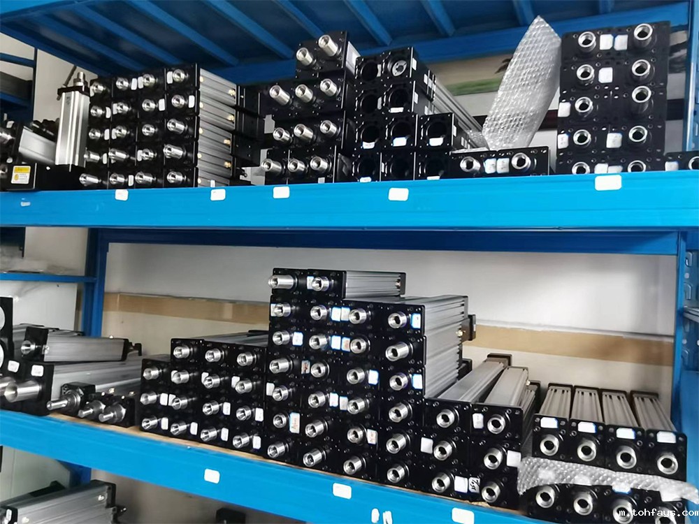 电动缸半成品存放区