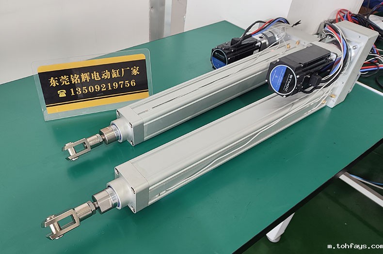 低压24V伺服电动缸助力矿山机械升级