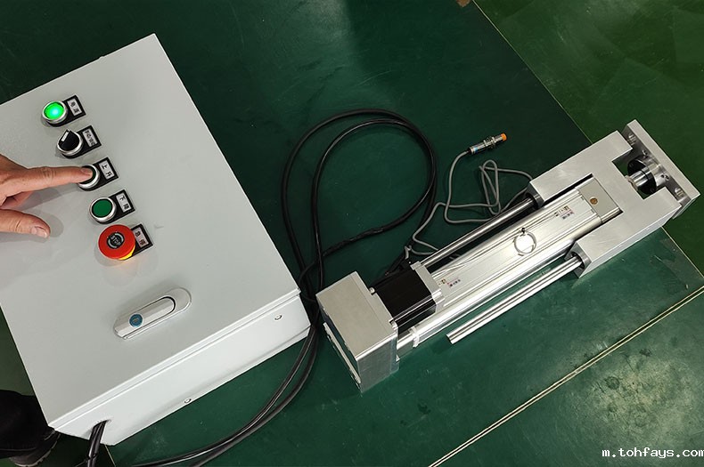 步进电动缸送料应用，助力生产线自动化升级